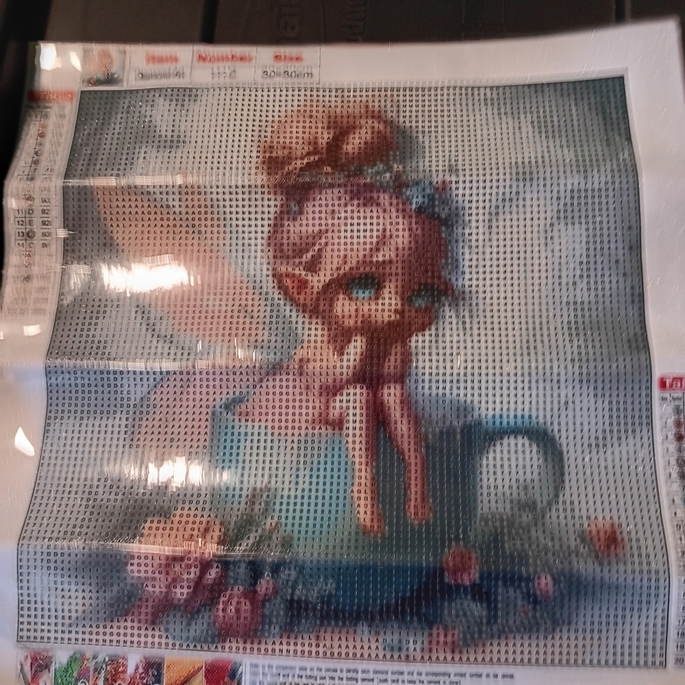 Fairy Cup Diamond Art Paint Kit 30x30